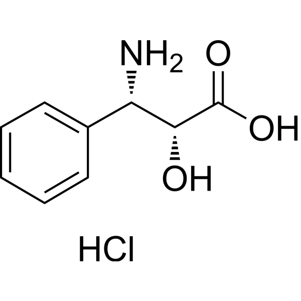 (2R,3S)-3-Phenylisoserine hydrochloride (Benzenepropanoic acid, β-amino-α-hydroxy-, hydrochloride, (